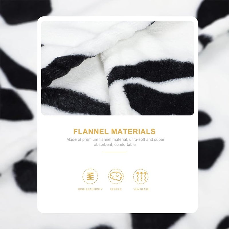 منشفة حمام للأطفال مع قلنسوة، رداء فائق الامتصاص لحديثي الولادة، للأولاد والبنات، باللون الأبيض - Image 4